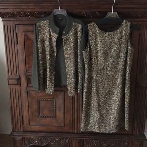 Dress and matching jacket